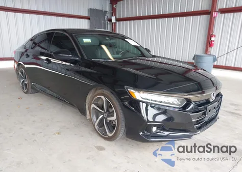2021 Honda Accord Sport 2.0T from USA, damaged, VIN 1HGCV2F36MA022663
